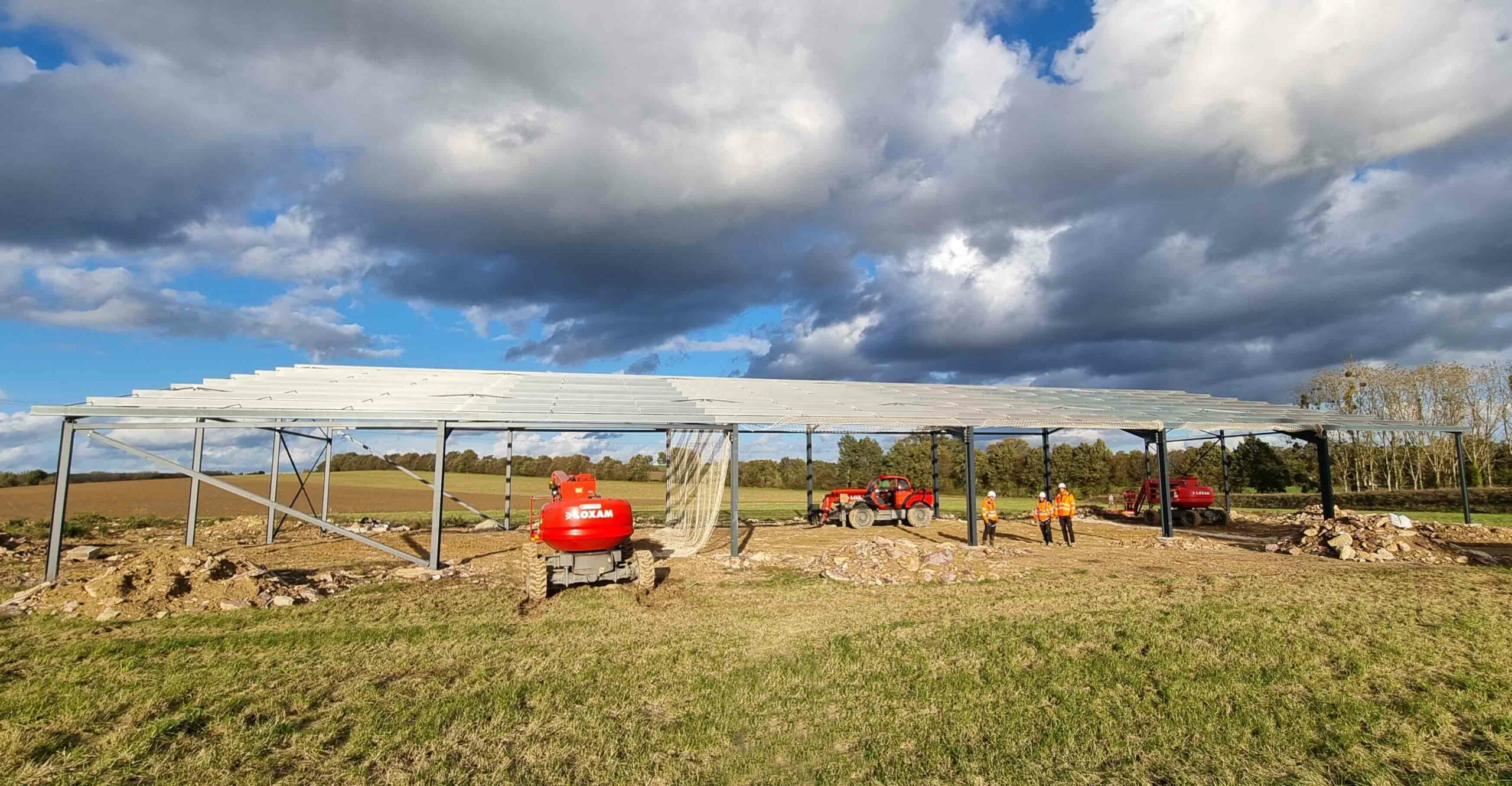 Construction bâtiment agricole